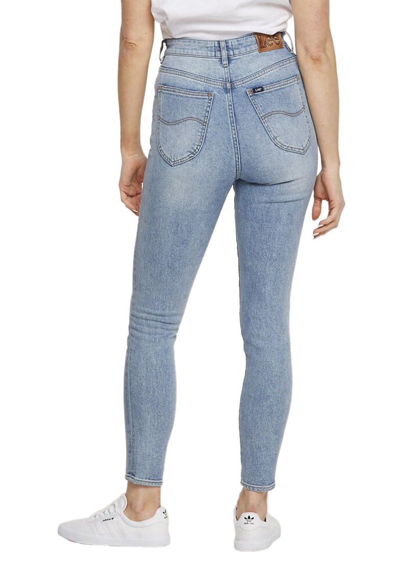 lee high licks crop jeans