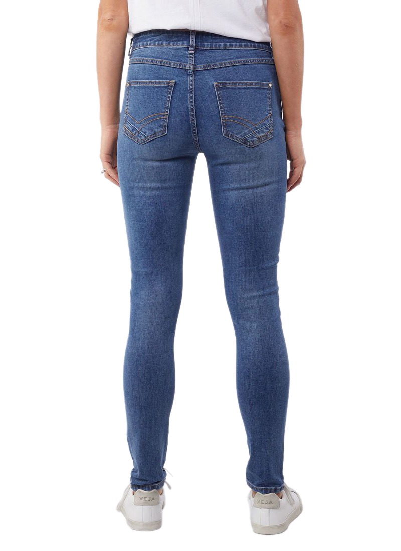 Elm Maya Denim Jean - Washed Blue Denim | Buy Online at Mode.co.nz