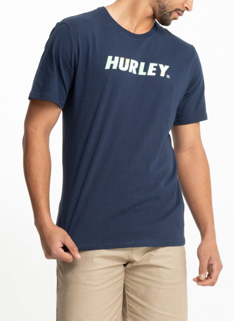 Hurley Fastlane Print Hurley Mens T Shirt Obsidian | Shop Hurley Online