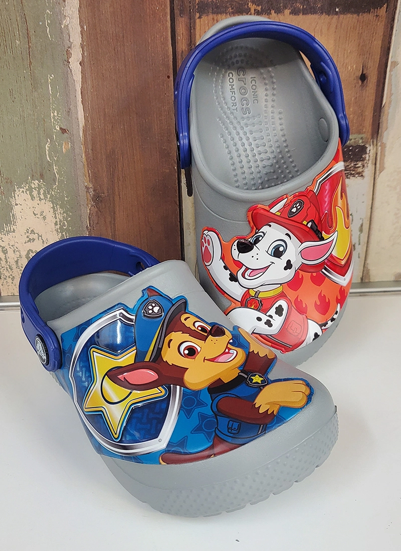 paw patrol toddler crocs