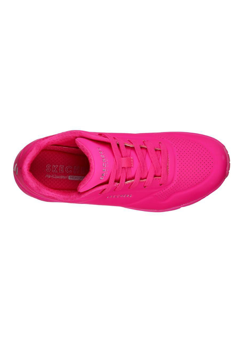 Skechers Uno Neon Shades Hot Pink | Shop Skechers Online