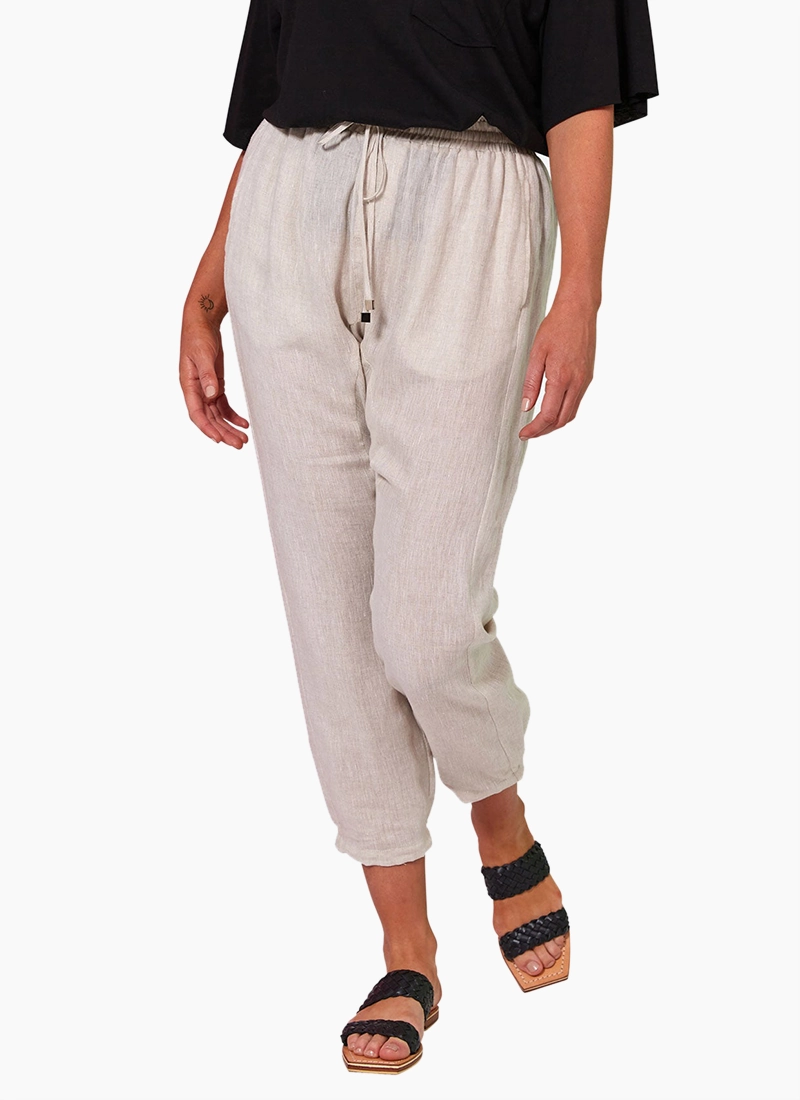 Eb & Ive Studio Relaxed Pant - Tusk | Shop Eb & Ive Online