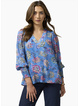 Loobies Story Mayfair Blouse-Wedgewood Blue